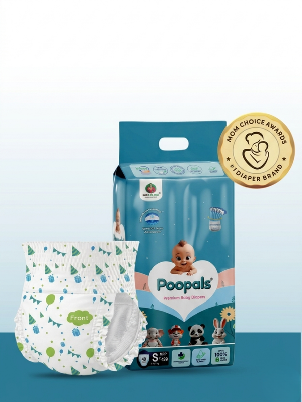 Poopals Premium Baby Diapers (XL)